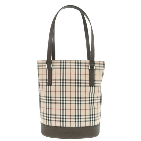 BURBERRY Brown Tote Bag - Picture 1 of 8